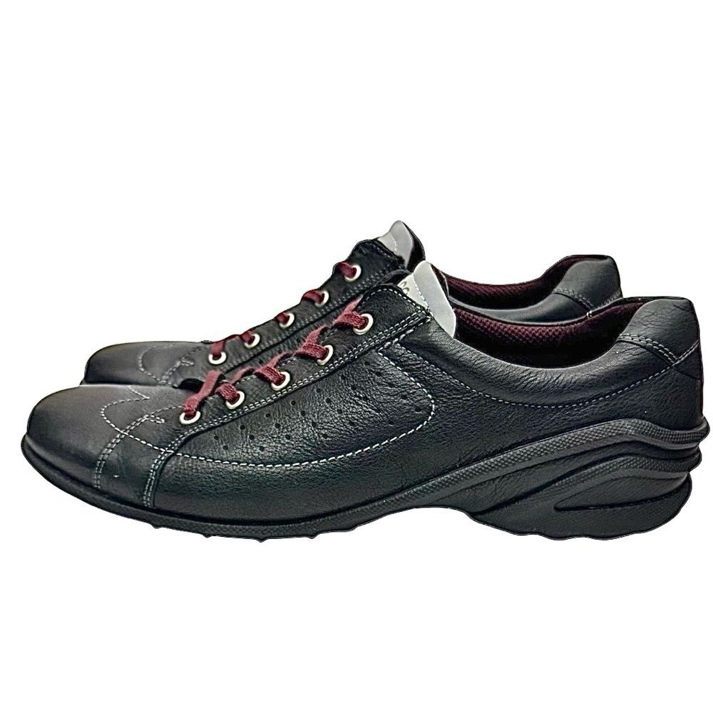 ECCO Black Comfort Sneakers Women’s Size 11 Walking Casual Shoes - Picture 6 of 8